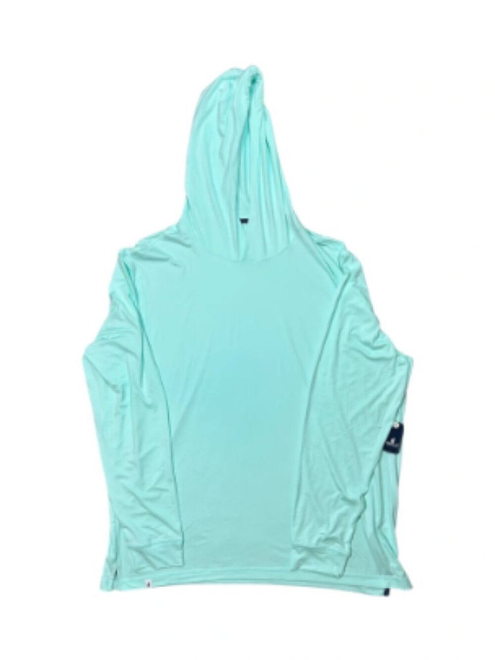 Johnnie-O Sardina Blue Talon Prep-Formance T-Shirt Hoodie Pullover Turquoise